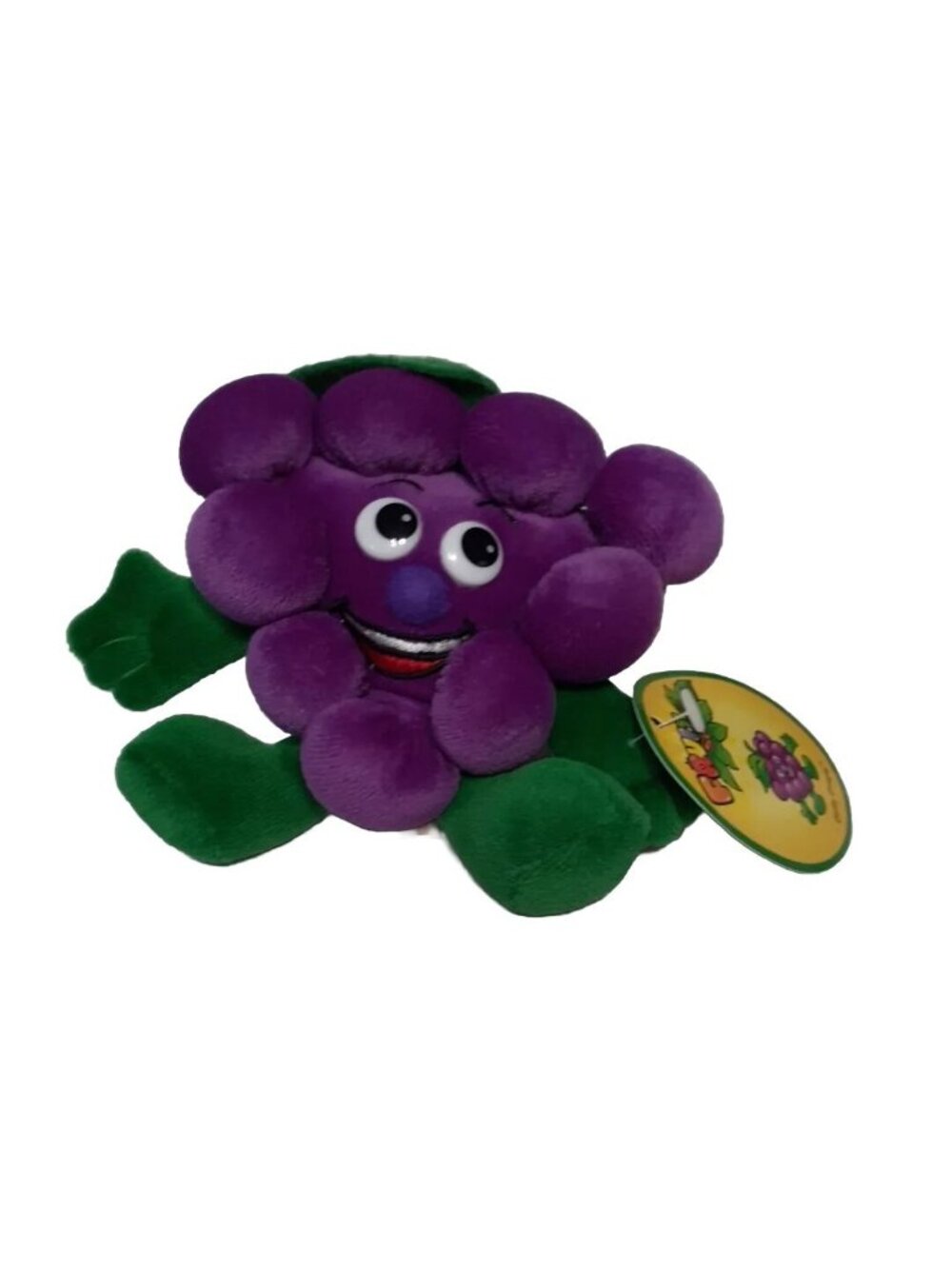 Toy Box Collection Fruit Seedies Golly Grape Fruit Plush 4.5" beanbag Toy NWT